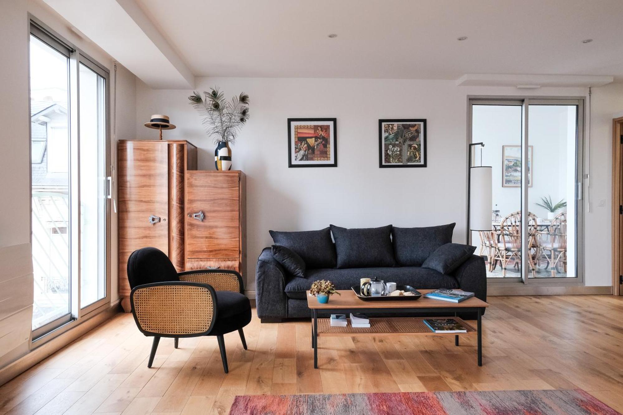 וישי Le Joyau Des Parcs Classe 4 Etoiles Appartement Central Au Calme Avec Terrasse מראה חיצוני תמונה